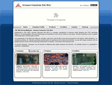 Tablet Screenshot of amware.com.my